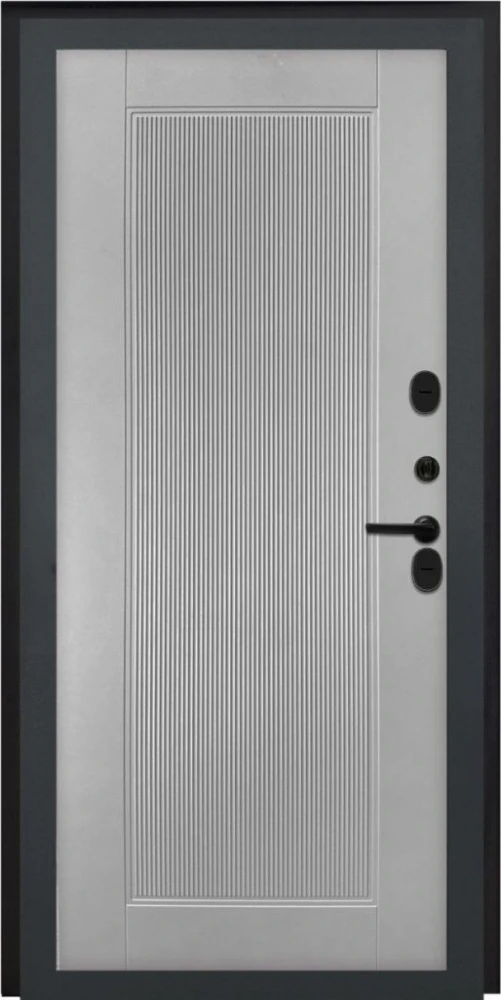 Входная дверь ДвериПРО Д-68 ПВХ 10мм Астрод Velutto Grigio DPRO200394 внутренняя сторона