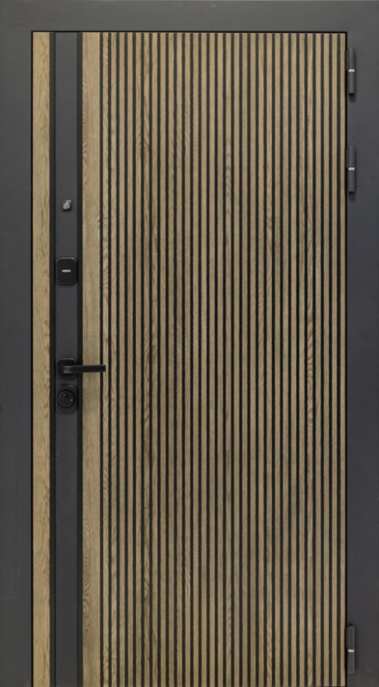 Входная дверь ДвериПРО Rosna A-1 (16мм, белая эмаль) DPRO196926 внешняя сторона